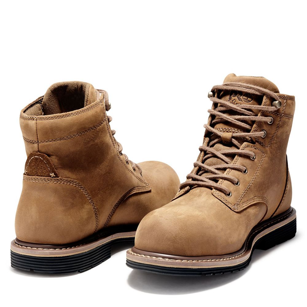 Bocanci Pro Timberland Barbati Maro - Millworks 6\" Comp Toe - Romania - XNTQPE213